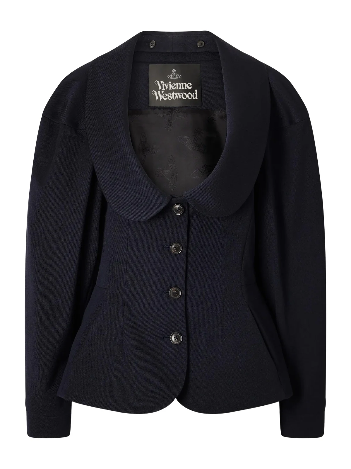 Bergere Cotton And Wool-blend Blazer - Blue Bergere Cotton And Wool-blend Blazer - Blue