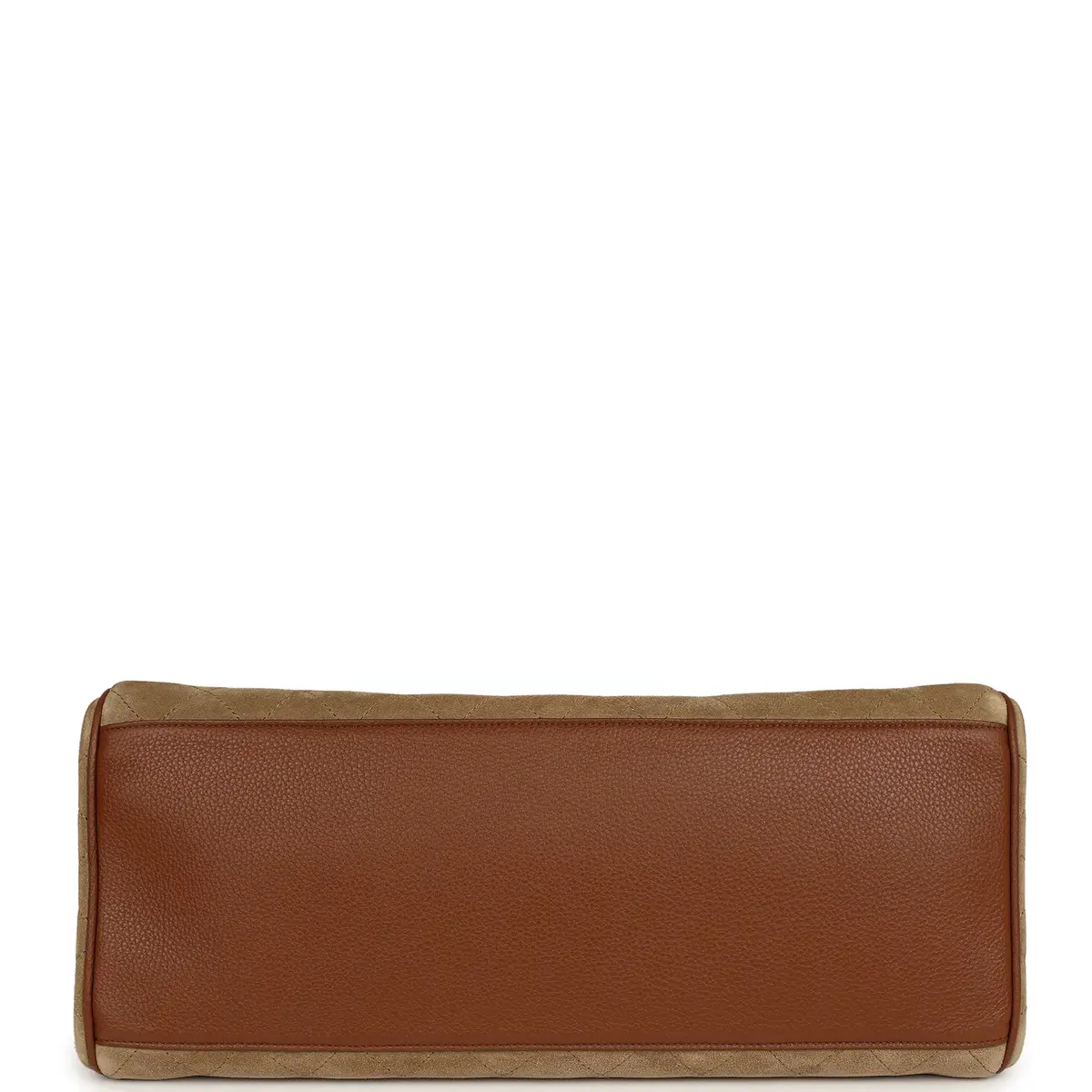 Chanel Chanel XXL "Urban Essential" Shopping Tote Dark Beige Suede, Camel Grained Calfskin Gold Hardware | Thumbnail 6