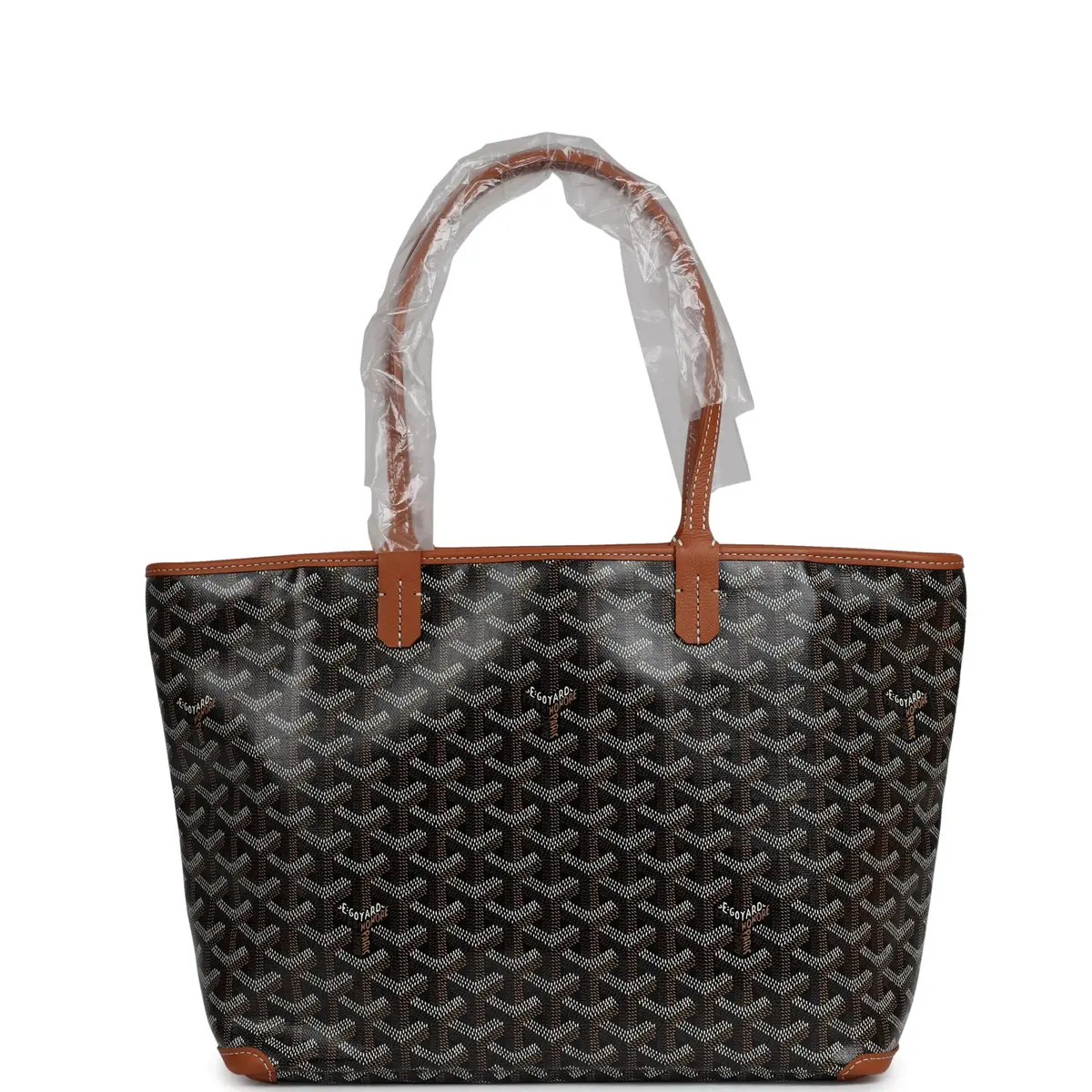 goyard Goyard Goyardine Black, Brown Artois PM Palladium Hardware | Thumbnail 4 goyard Goyard Goyardine Black, Brown Artois PM Palladium Hardware | Thumbnail 4