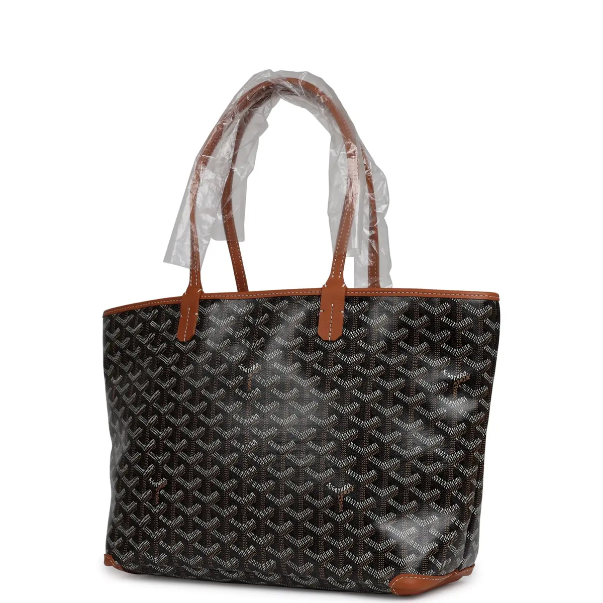 goyard Goyard Goyardine Black, Brown Artois PM Palladium Hardware | Thumbnail 5 goyard Goyard Goyardine Black, Brown Artois PM Palladium Hardware | Thumbnail 5