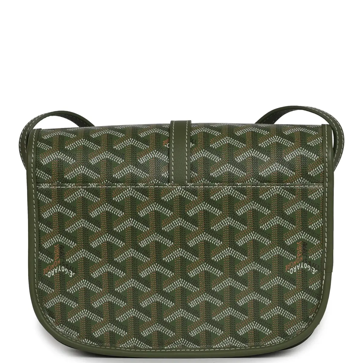 goyard Goyard Goyardine Khaki Belvedere PM Palladium Hardware | Thumbnail 4 goyard Goyard Goyardine Khaki Belvedere PM Palladium Hardware | Thumbnail 4