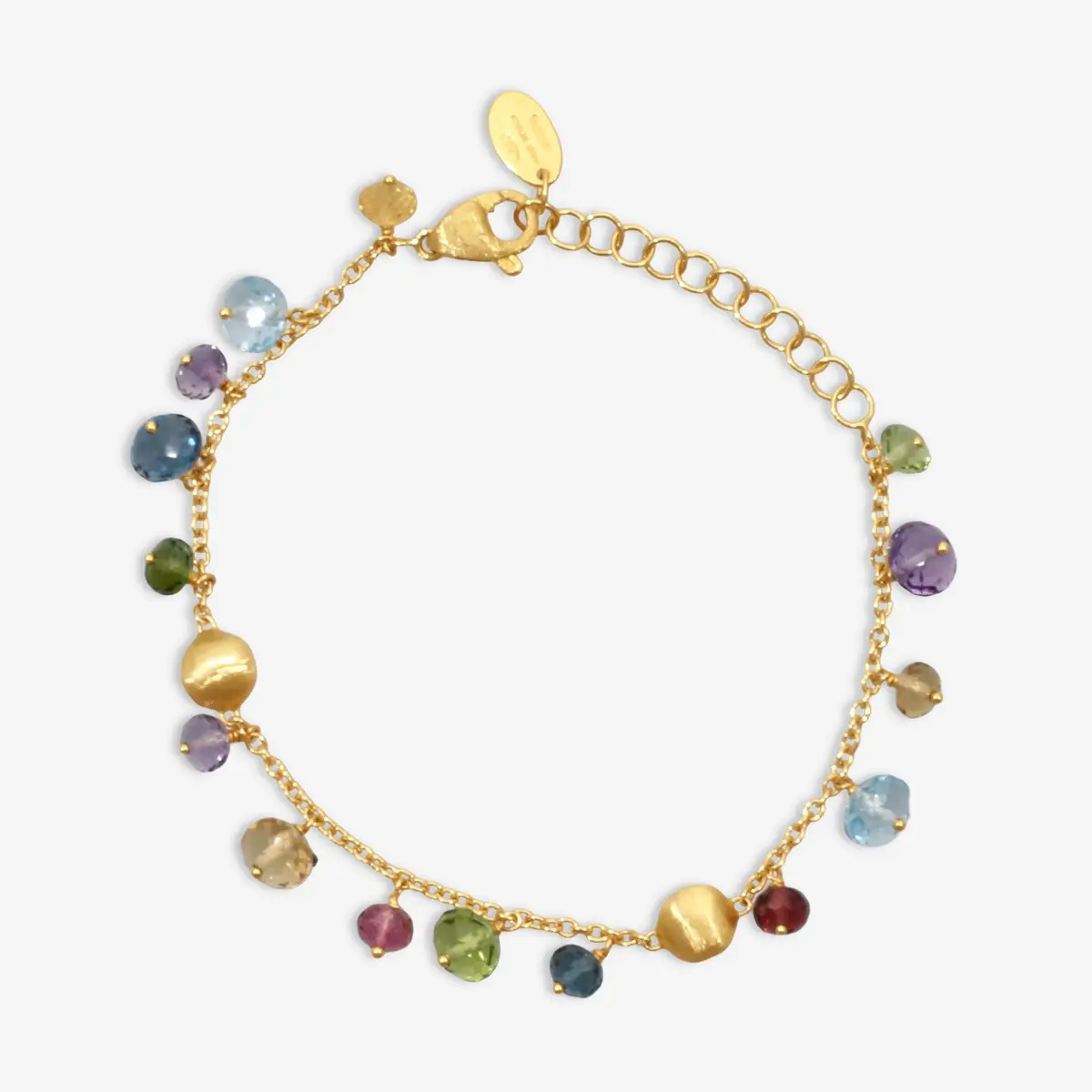 MARCO BICEGO Marco Bicego Africa Multi-Gemstone 18K Yellow Gold Bracelet by The Solist | Thumbnail 2 MARCO BICEGO Marco Bicego Africa Multi-Gemstone 18K Yellow Gold Bracelet by The Solist | Thumbnail 2