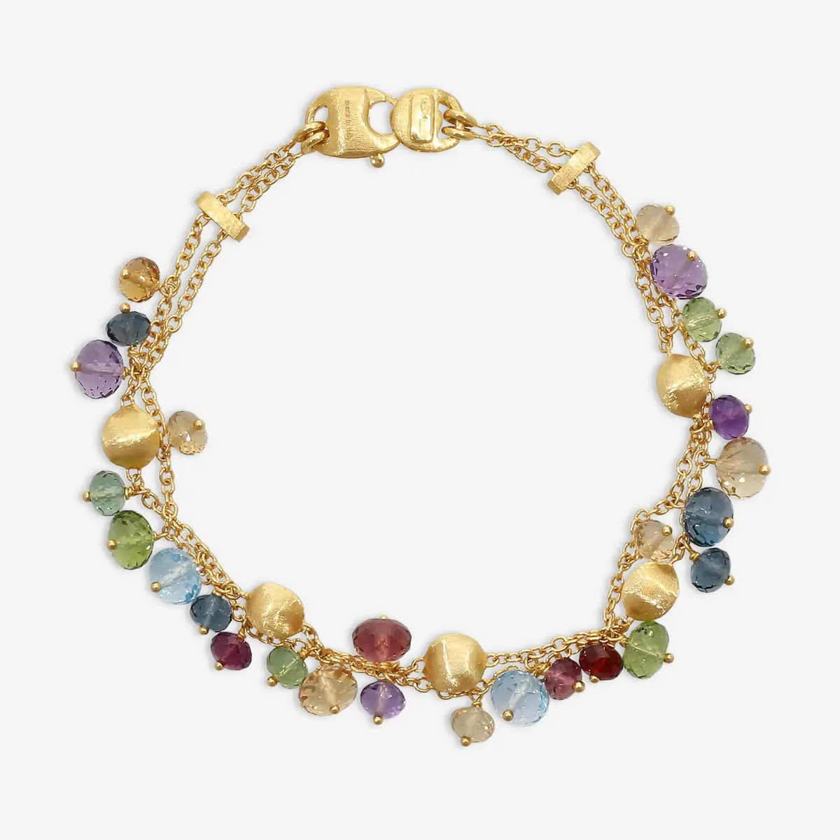 MARCO BICEGO Marco Bicego Africa Multi-Gemstone 18K Yellow Gold Bracelet by The Solist | Thumbnail 2 MARCO BICEGO Marco Bicego Africa Multi-Gemstone 18K Yellow Gold Bracelet by The Solist | Thumbnail 2