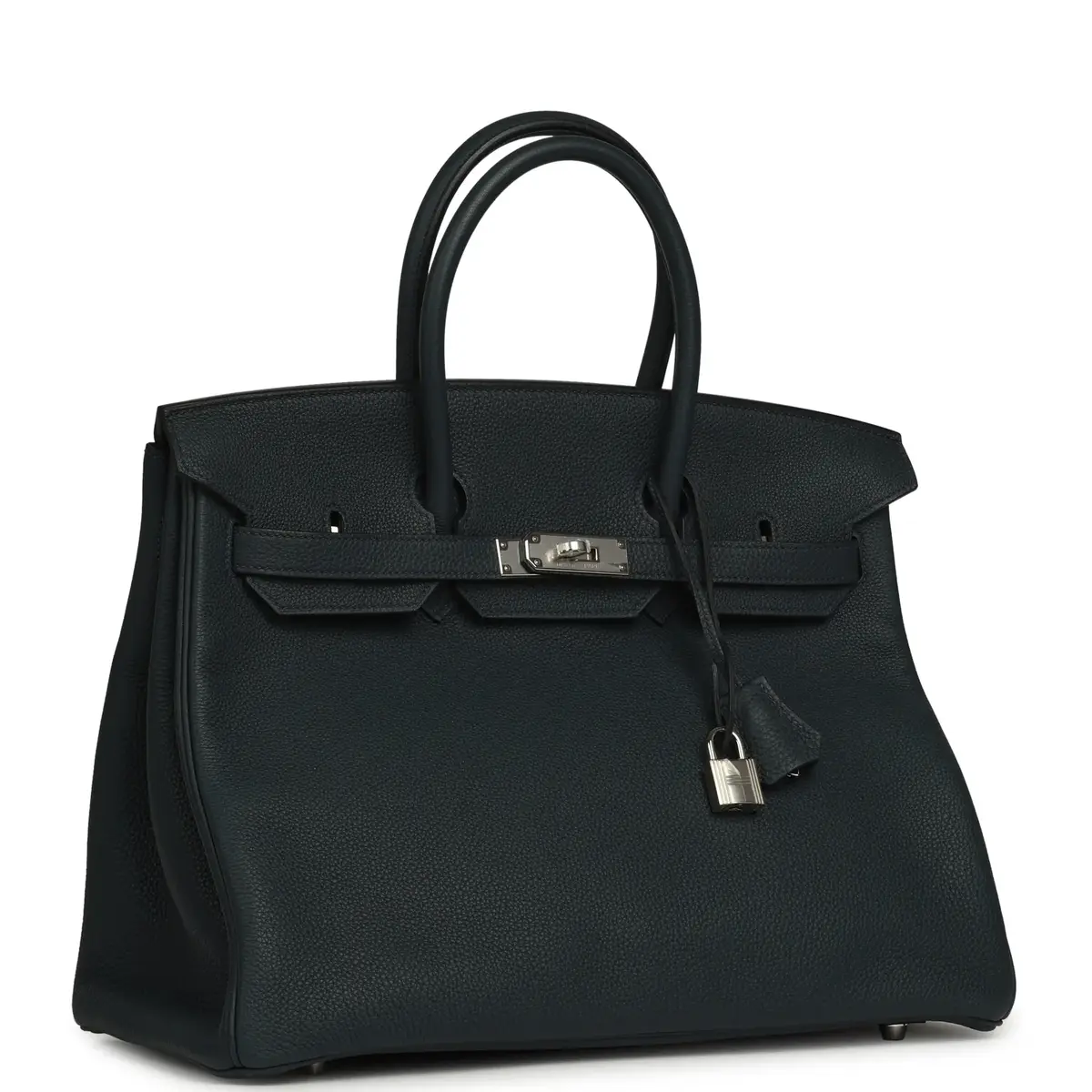 HERMÈS Hermes Birkin 35 Vert Rousseau Togo Palladium Hardware | Thumbnail 2 HERMÈS Hermes Birkin 35 Vert Rousseau Togo Palladium Hardware | Thumbnail 2