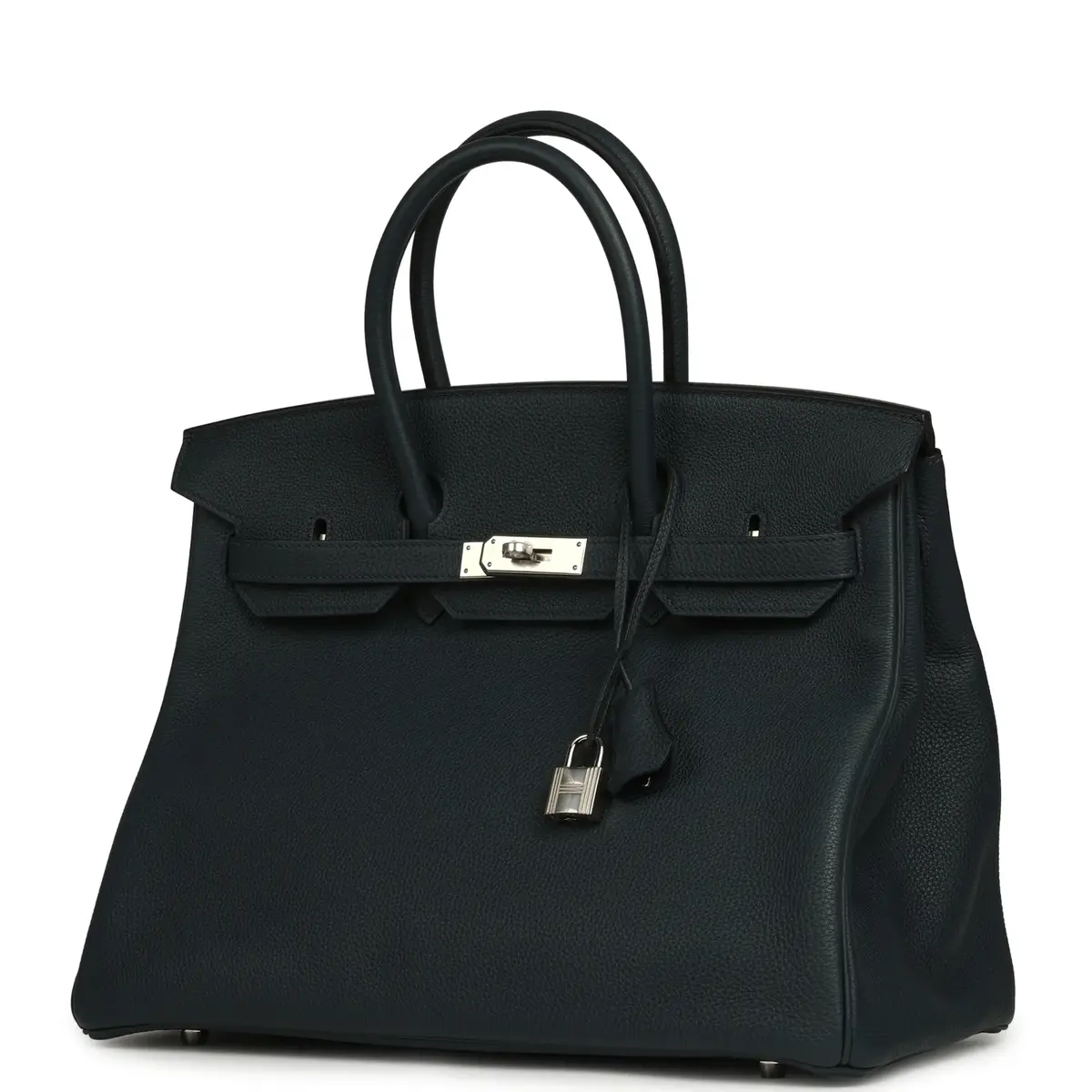 HERMÈS Hermes Birkin 35 Vert Rousseau Togo Palladium Hardware | Thumbnail 5 HERMÈS Hermes Birkin 35 Vert Rousseau Togo Palladium Hardware | Thumbnail 5