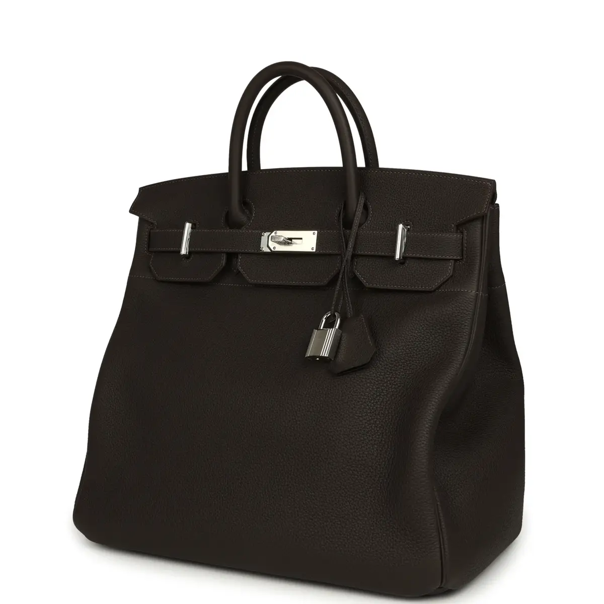 HERMÈS Hermes HAC Birkin 40 Bai Brun Togo Palladium Hardware | Thumbnail 5 HERMÈS Hermes HAC Birkin 40 Bai Brun Togo Palladium Hardware | Thumbnail 5
