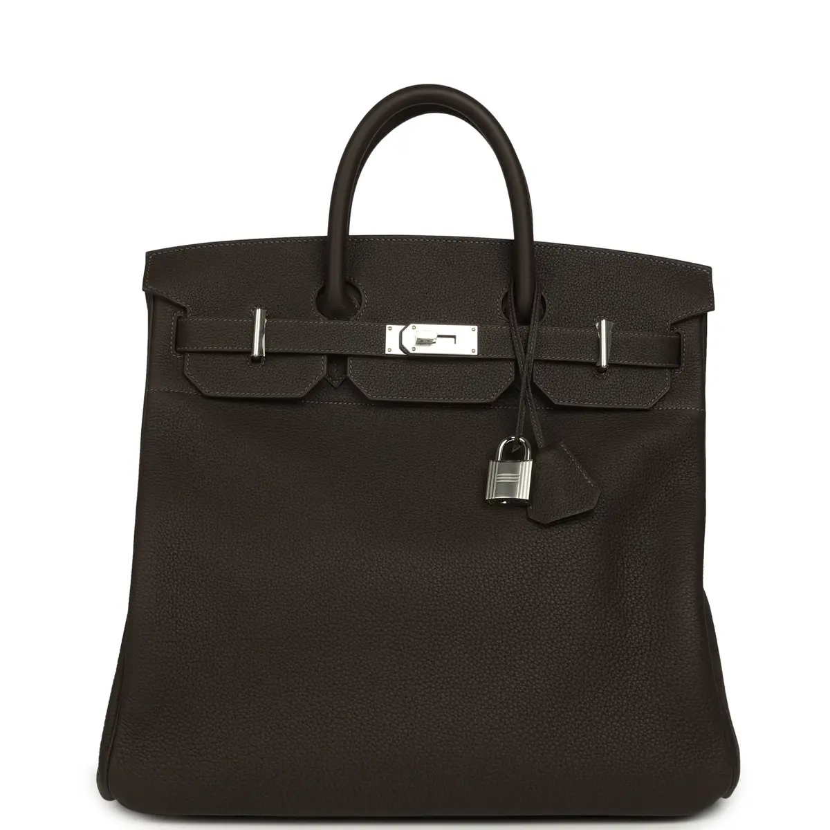 HERMÈS Hermes HAC Birkin 40 Bai Brun Togo Palladium Hardware | Image 1 HERMÈS Hermes HAC Birkin 40 Bai Brun Togo Palladium Hardware | Image 1