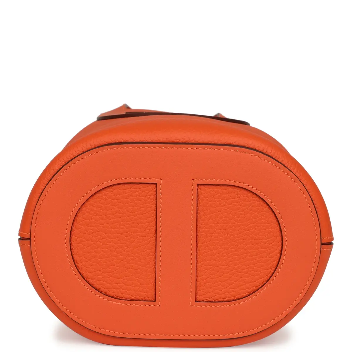 HERMÈS Hermes In-The-Loop 18 Tangerine Clemence, Swift Palladium Hardware | Thumbnail 6 HERMÈS Hermes In-The-Loop 18 Tangerine Clemence, Swift Palladium Hardware | Thumbnail 6