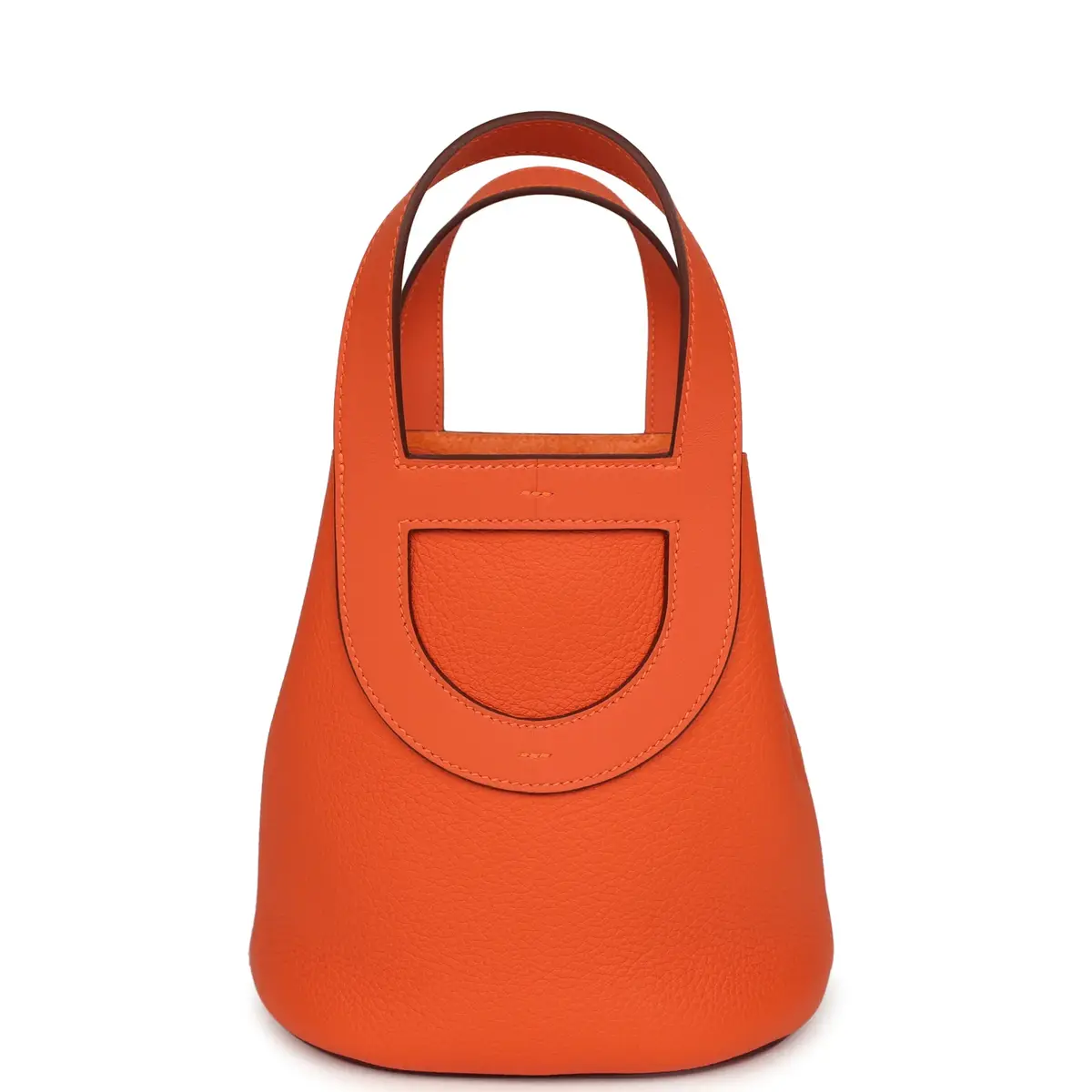 HERMÈS Hermes In-The-Loop 18 Tangerine Clemence, Swift Palladium Hardware | Image 1 HERMÈS Hermes In-The-Loop 18 Tangerine Clemence, Swift Palladium Hardware | Image 1