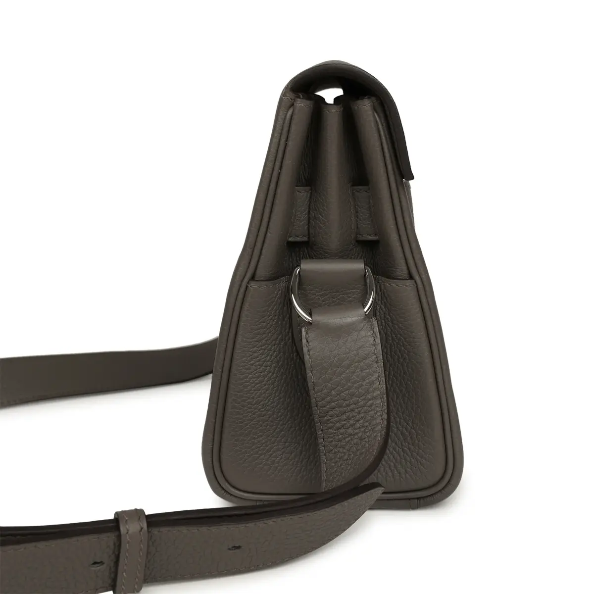HERMÈS Hermes Kelly Messenger PM Etain Togo Palladium Hardware | Thumbnail 3
