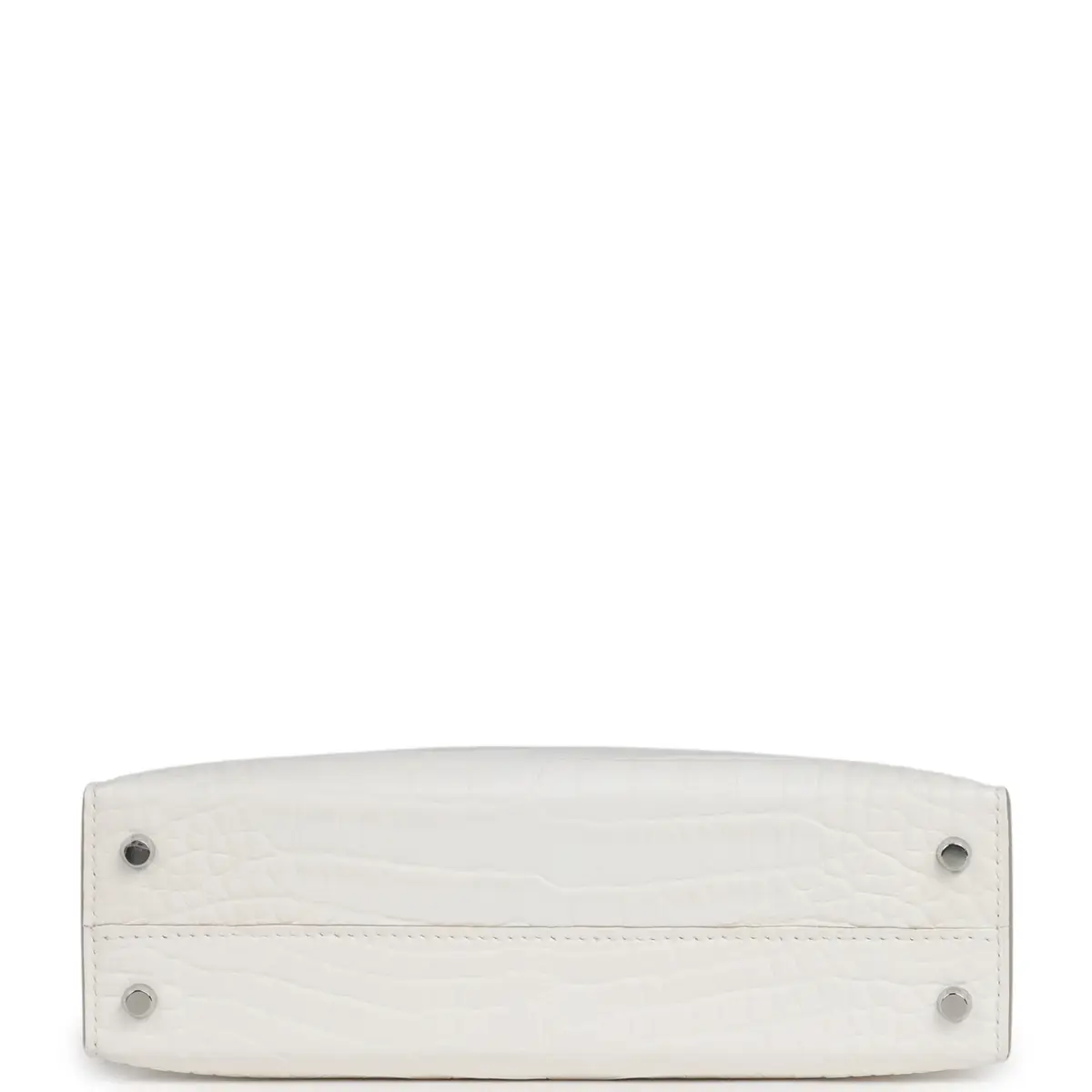 HERMÈS Hermes Kelly Sellier 20 Creme Chantilly Matte Alligator Palladium Hardware | Thumbnail 6 HERMÈS Hermes Kelly Sellier 20 Creme Chantilly Matte Alligator Palladium Hardware | Thumbnail 6