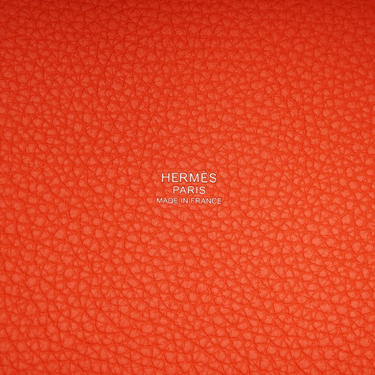 HERMÈS Hermes Picotin Lock 18 Tangerine Clemence Palladium Hardware | Thumbnail 8 HERMÈS Hermes Picotin Lock 18 Tangerine Clemence Palladium Hardware | Thumbnail 8