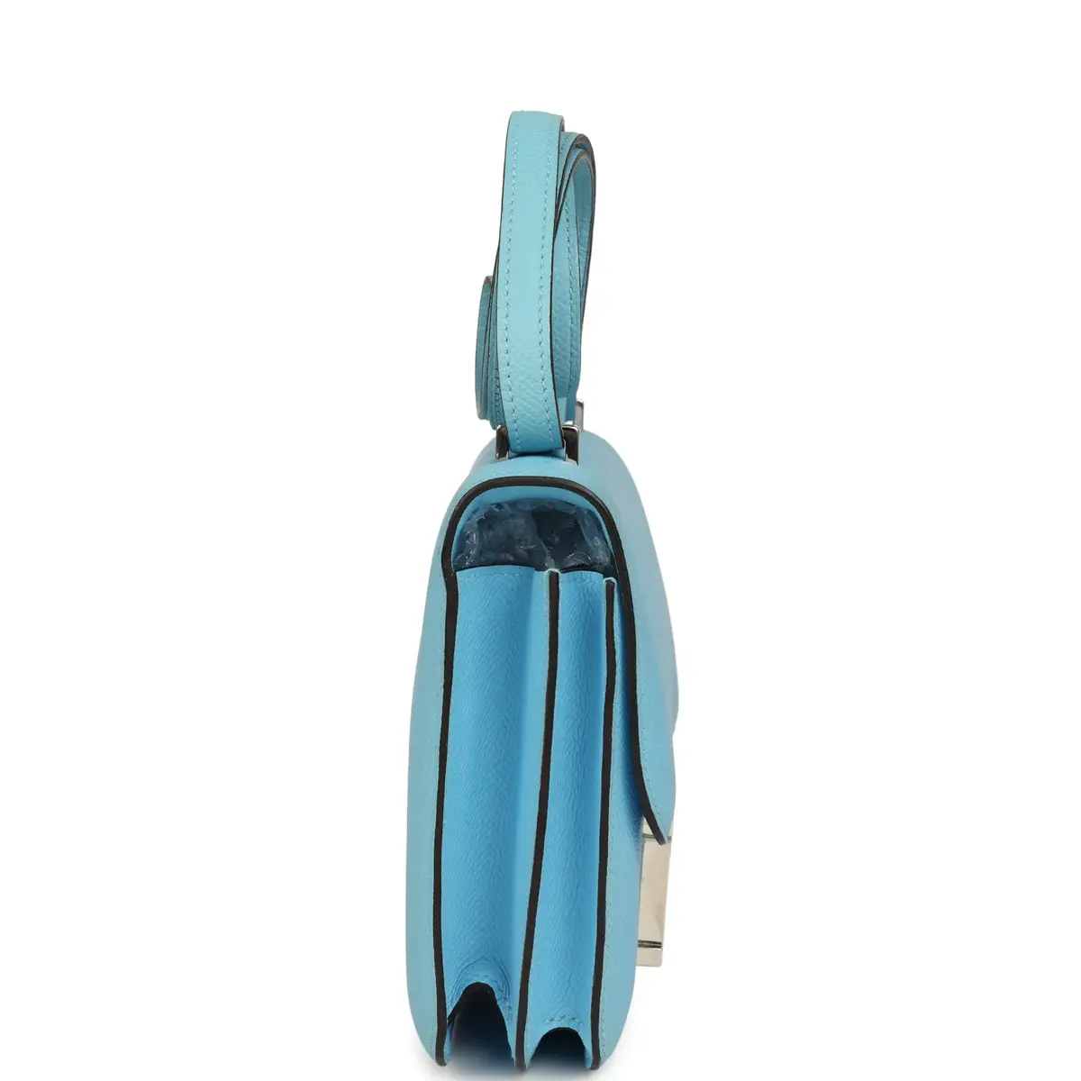 HERMÈS Pre-owned Hermes Constance 18 Celeste Epsom Palladium Hardware | Thumbnail 3 HERMÈS Pre-owned Hermes Constance 18 Celeste Epsom Palladium Hardware | Thumbnail 3