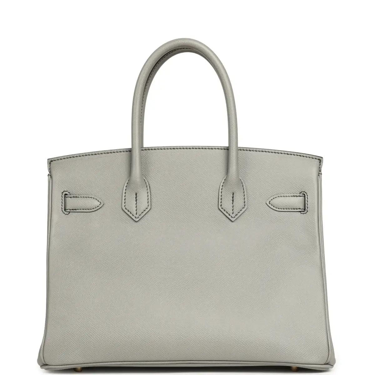 HERMÈS Pre-owned Hermes Special Order (HSS) Birkin 30 Gris Mouette Verso Epsom Gold Hardware | Thumbnail 3 HERMÈS Pre-owned Hermes Special Order (HSS) Birkin 30 Gris Mouette Verso Epsom Gold Hardware | Thumbnail 3