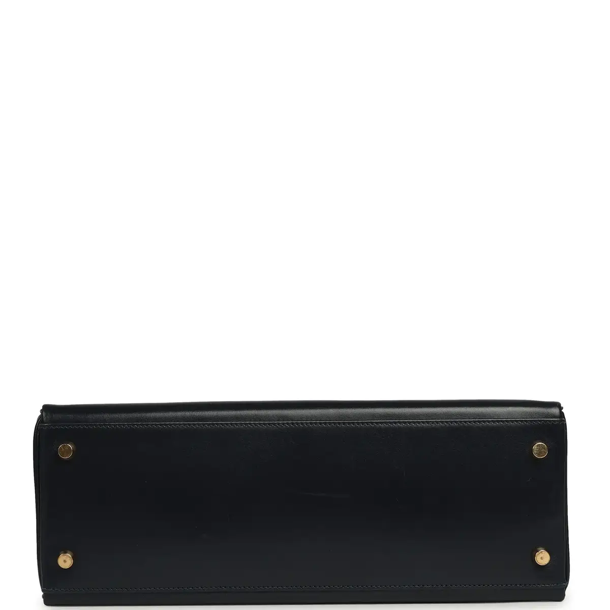 HERMÈS Vintage Hermes Kelly Sellier 32 Bleu Indigo Box Gold Hardware | Thumbnail 6 HERMÈS Vintage Hermes Kelly Sellier 32 Bleu Indigo Box Gold Hardware | Thumbnail 6