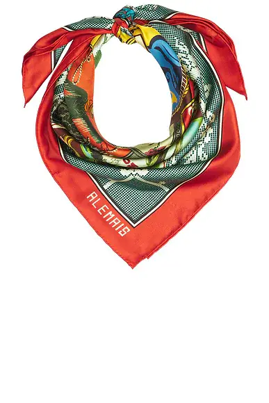 Alemais Ace Silk Scarf | Image 1 Alemais Ace Silk Scarf | Image 1