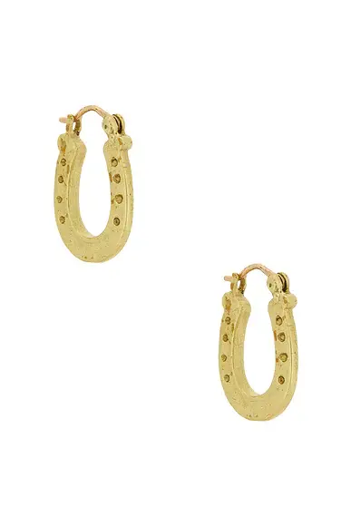 ALÉMAIS Django Horseshoe Stud Earrings | Thumbnail 2 ALÉMAIS Django Horseshoe Stud Earrings | Thumbnail 2