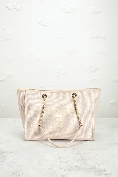 Chanel Chanel Small Deauville Tote Bag | Thumbnail 2 Chanel Chanel Small Deauville Tote Bag | Thumbnail 2