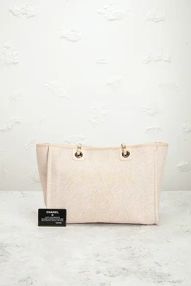 Chanel Chanel Small Deauville Tote Bag | Thumbnail 9 Chanel Chanel Small Deauville Tote Bag | Thumbnail 9