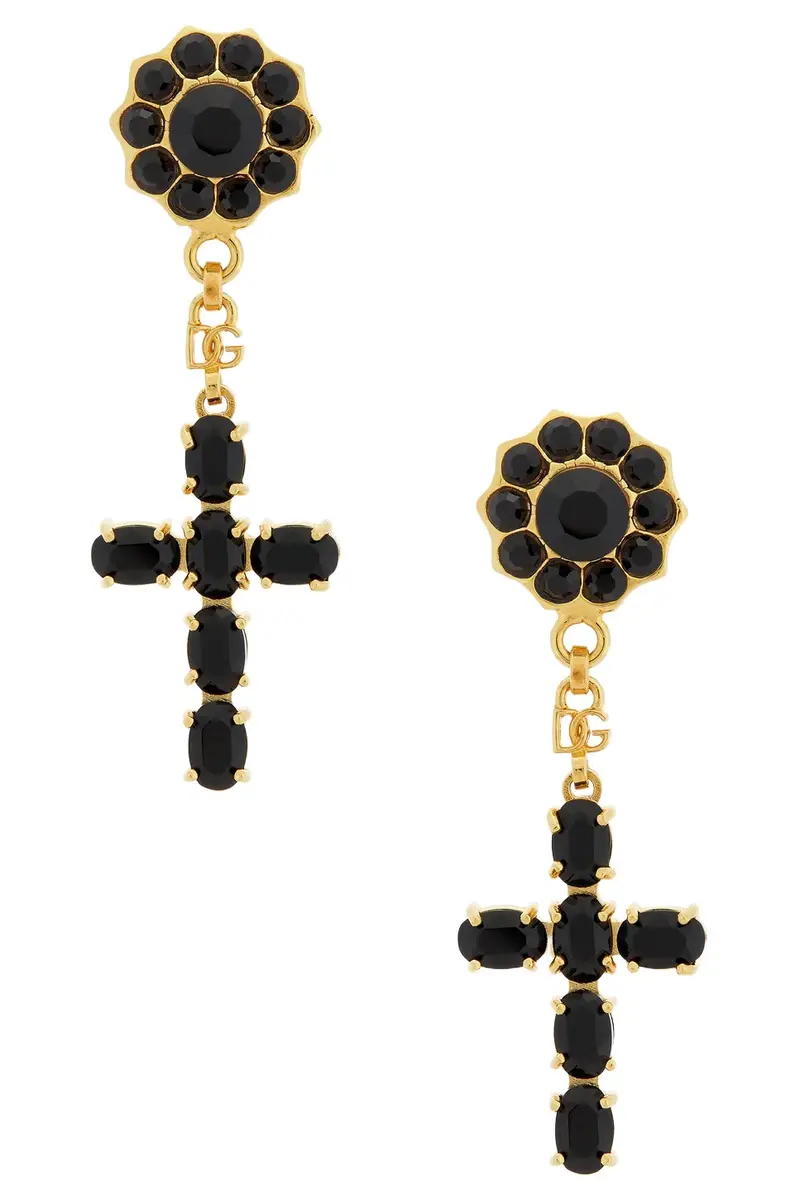 Dolce & Gabbana Cross Earrings