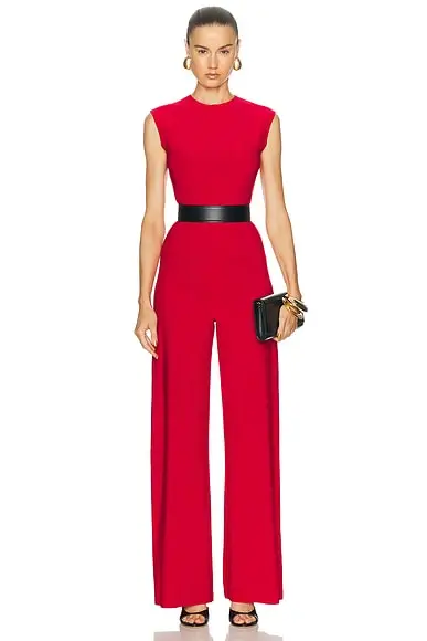 Norma Kamali x Lifestyle Sleeveless Jumpsuit | Image 1 Norma Kamali x Lifestyle Sleeveless Jumpsuit | Image 1