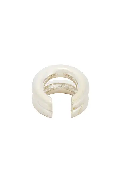 Sophie Buhai Double Bagel Single Ear Cuff | Thumbnail 3
