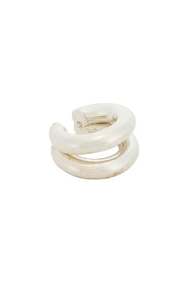 SOPHIE BUHAI Double Bagel Single Ear Cuff | Image 1 SOPHIE BUHAI Double Bagel Single Ear Cuff | Image 1