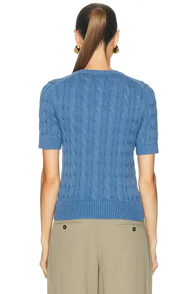 Polo Ralph Lauren Short Sleeve Cardigan | Thumbnail 3 Polo Ralph Lauren Short Sleeve Cardigan | Thumbnail 3