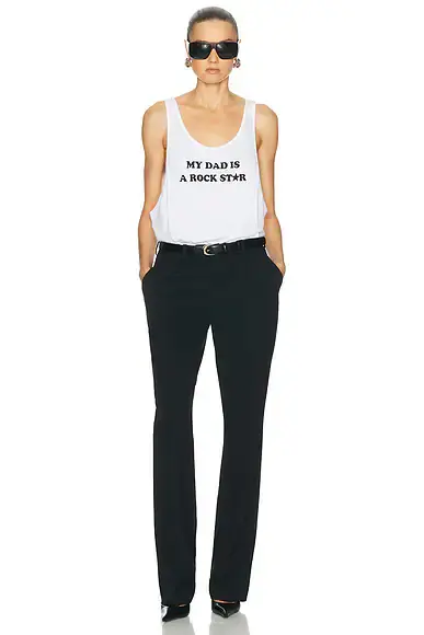 Stella McCartney My Dad Is A Rockstar Tank Top | Thumbnail 4