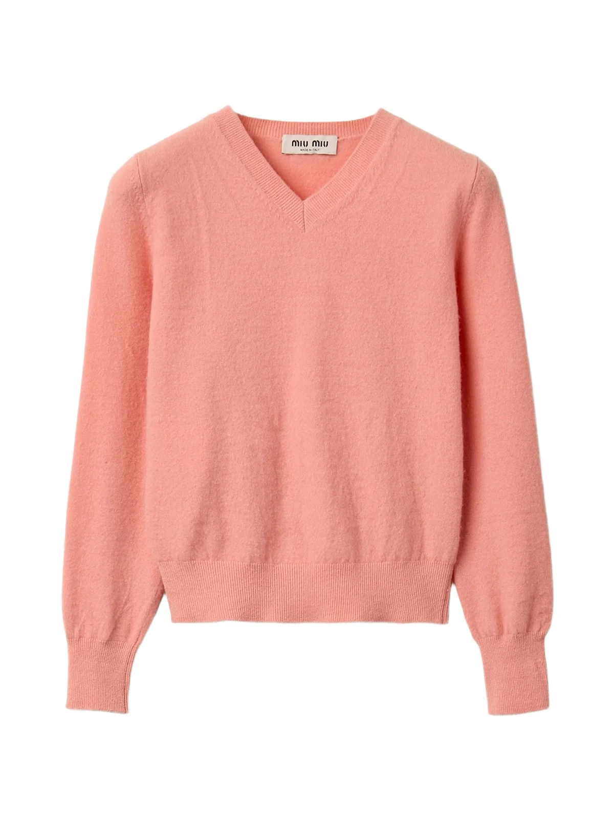 Miu Miu V-Neck Wool Sweater