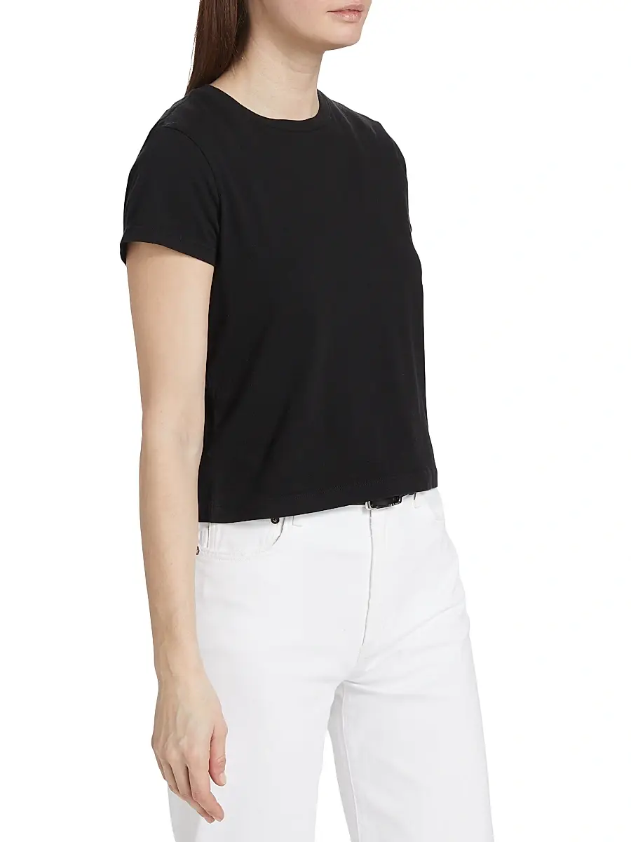 AGOLDE Women's Adine Shrunked T-Shirt | Thumbnail 4