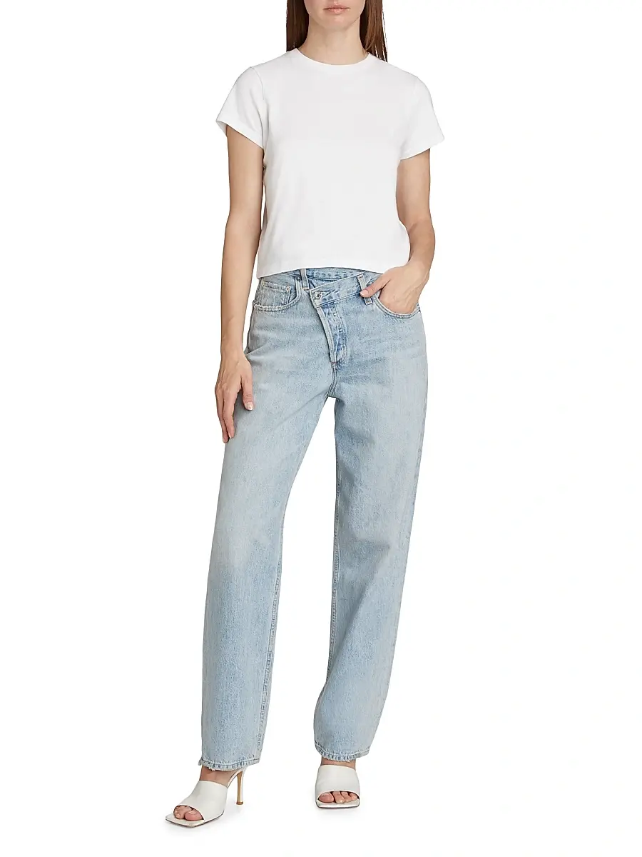 AGOLDE Women's Adine Shrunked T-Shirt | Thumbnail 2 AGOLDE Women's Adine Shrunked T-Shirt | Thumbnail 2