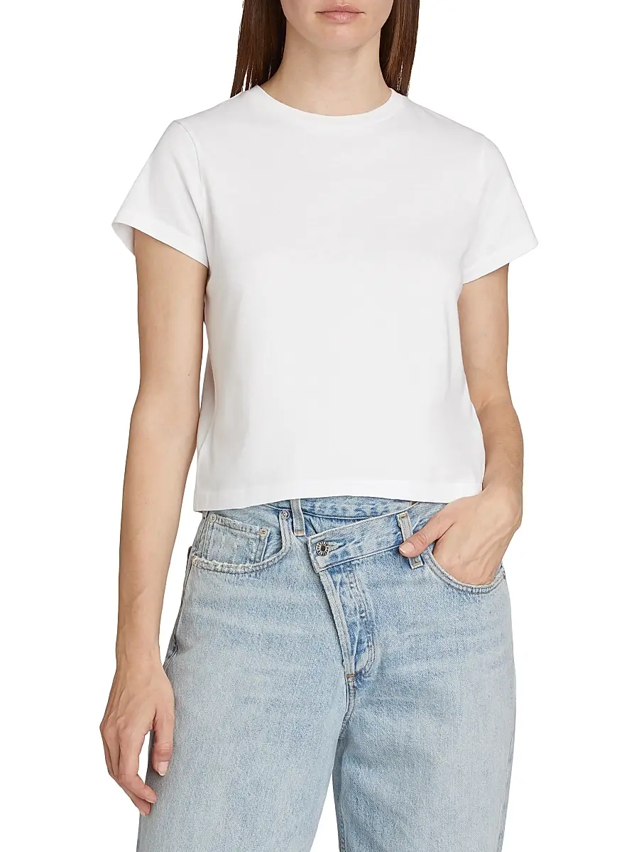 AGOLDE Women's Adine Shrunked T-Shirt | Thumbnail 3 AGOLDE Women's Adine Shrunked T-Shirt | Thumbnail 3