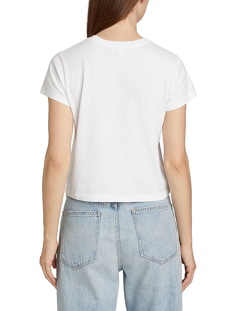AGOLDE Women's Adine Shrunked T-Shirt | Thumbnail 5 AGOLDE Women's Adine Shrunked T-Shirt | Thumbnail 5