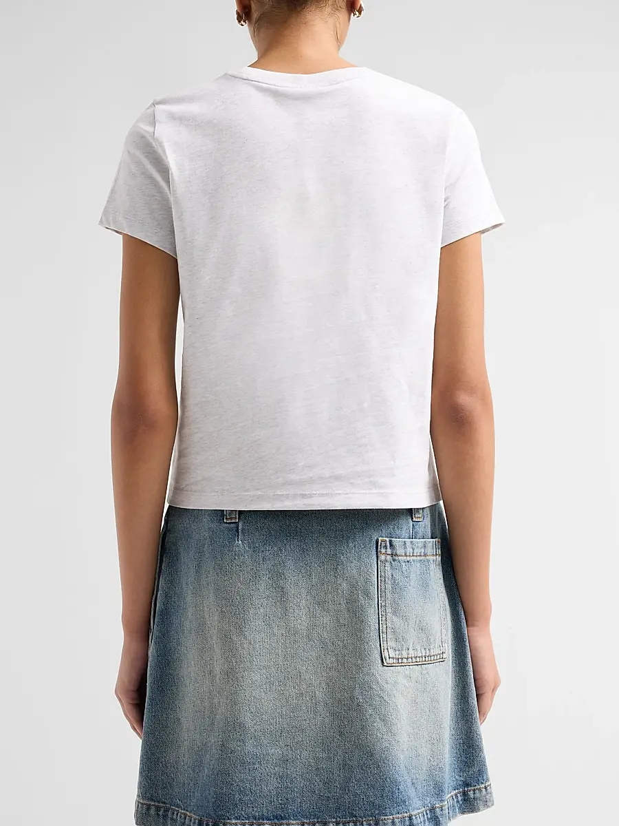 Marc Jacobs Women's Canal St Logo Cotton T-Shirt | Thumbnail 3