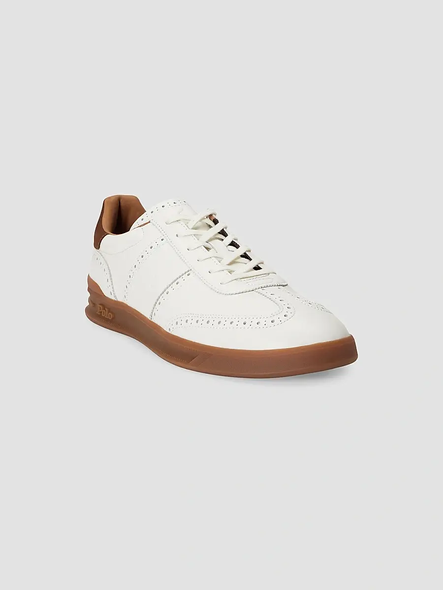 Polo Ralph Lauren Men's Heritage Aera Low-Top Lace-Up Sneakers | Thumbnail 2