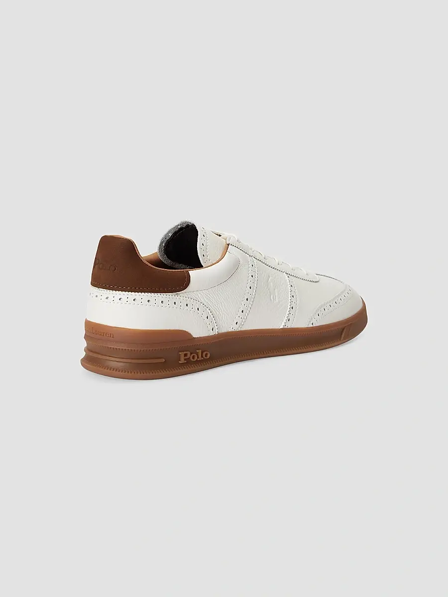 Polo Ralph Lauren Men's Heritage Aera Low-Top Lace-Up Sneakers | Thumbnail 3