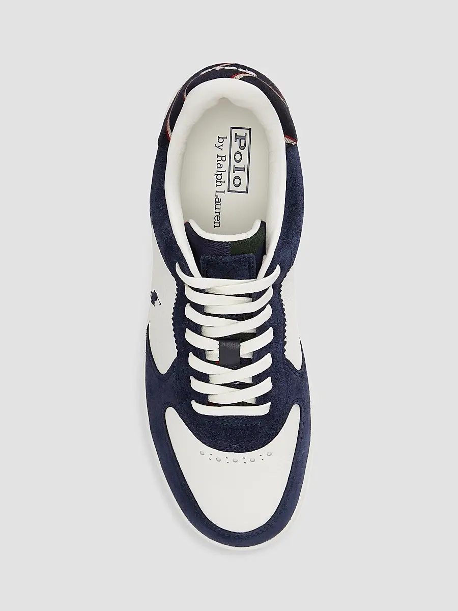 Polo Ralph Lauren Men's Masters Court Low-Top Sneakers | Thumbnail 4