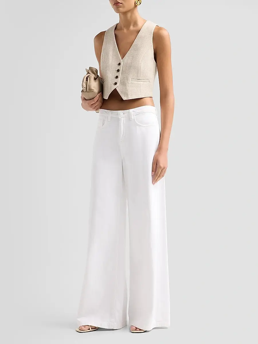 L'Agence Women's Jianna Short Vest | Thumbnail 2