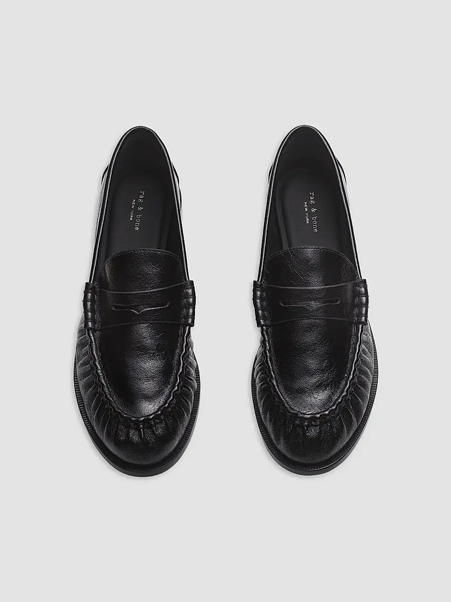 rag & bone Women's Lexi Leather Penny Loafers | Thumbnail 5 rag & bone Women's Lexi Leather Penny Loafers | Thumbnail 5