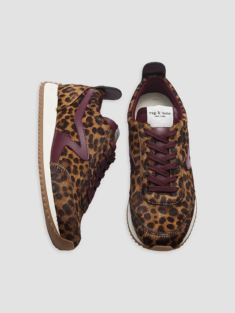 rag & bone Women's Retro Runner Tiger Stripe Sneakers | Thumbnail 6 rag & bone Women's Retro Runner Tiger Stripe Sneakers | Thumbnail 6