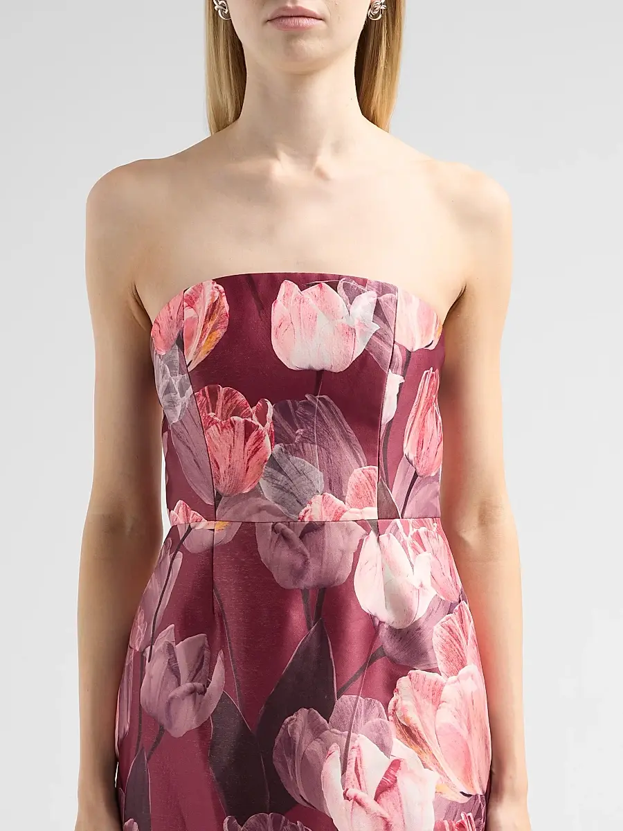Milly Women's Orion Tulip Brocade Dress | Thumbnail 5 Milly Women's Orion Tulip Brocade Dress | Thumbnail 5