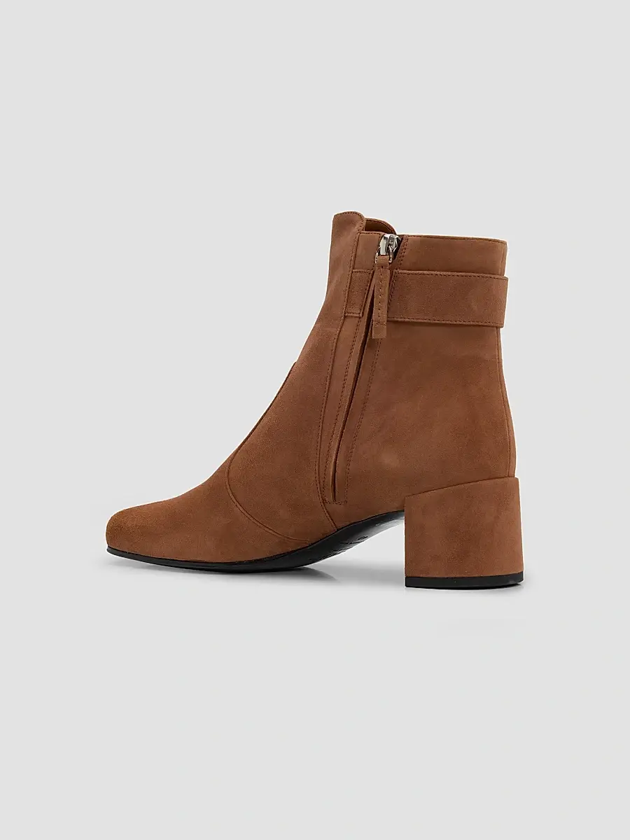 Roger Vivier Women's Tres Vivier Polly 45MM Suede Booties | Thumbnail 2 Roger Vivier Women's Tres Vivier Polly 45MM Suede Booties | Thumbnail 2