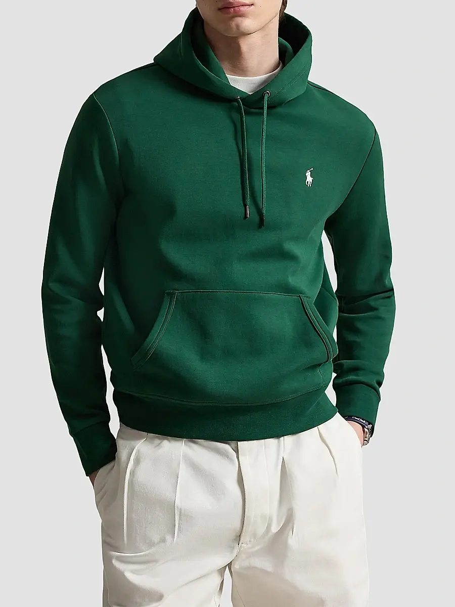 Polo Ralph Lauren Men's Double-Knit Hoodie | Thumbnail 4 Polo Ralph Lauren Men's Double-Knit Hoodie | Thumbnail 4