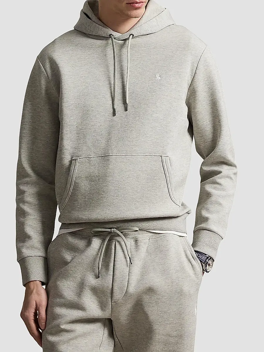 Polo Ralph Lauren Men's Double-Knit Hoodie | Thumbnail 4 Polo Ralph Lauren Men's Double-Knit Hoodie | Thumbnail 4