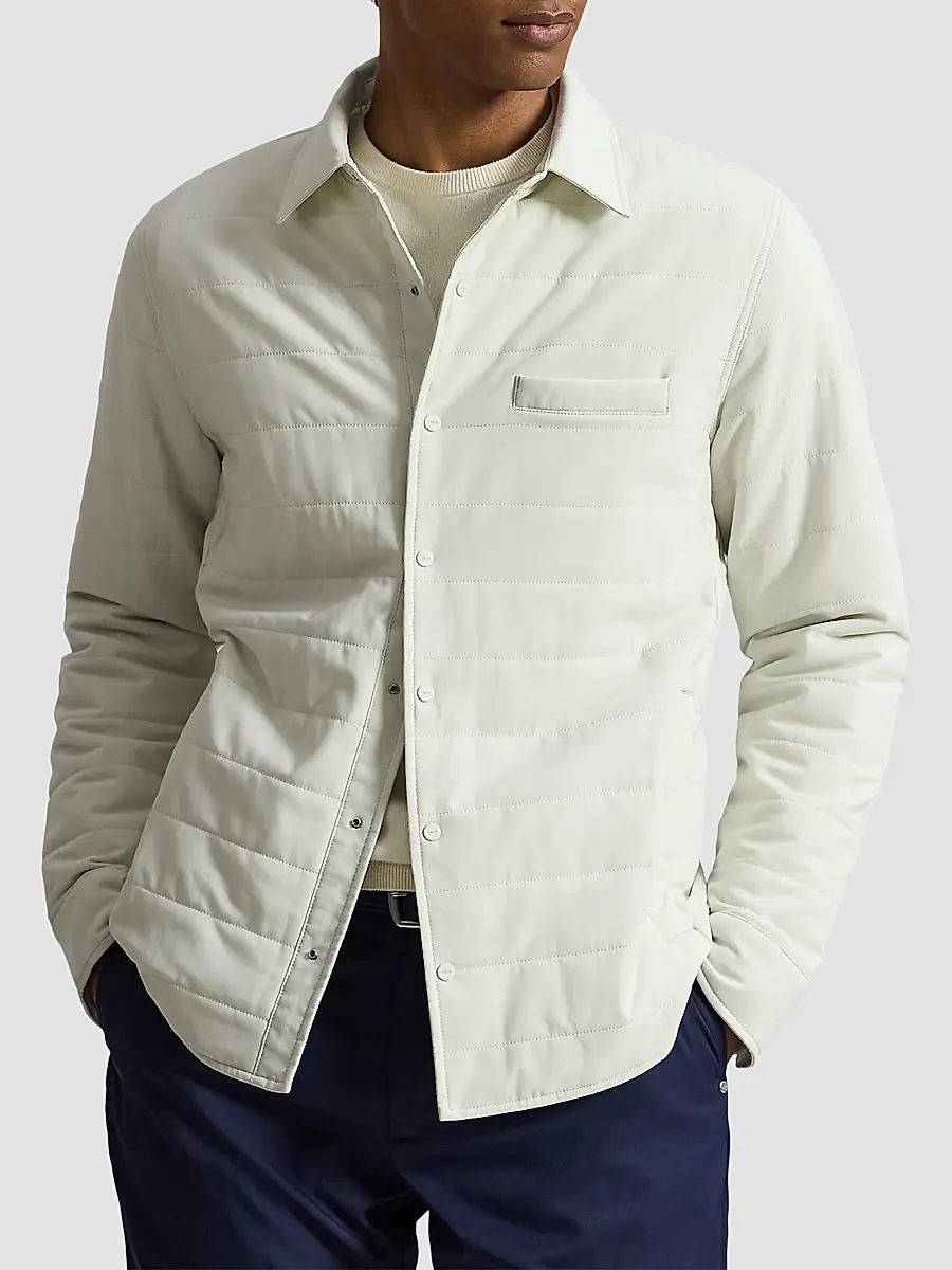 Polo Ralph Lauren Men's Quilted Shirt Jacket | Thumbnail 4 Polo Ralph Lauren Men's Quilted Shirt Jacket | Thumbnail 4