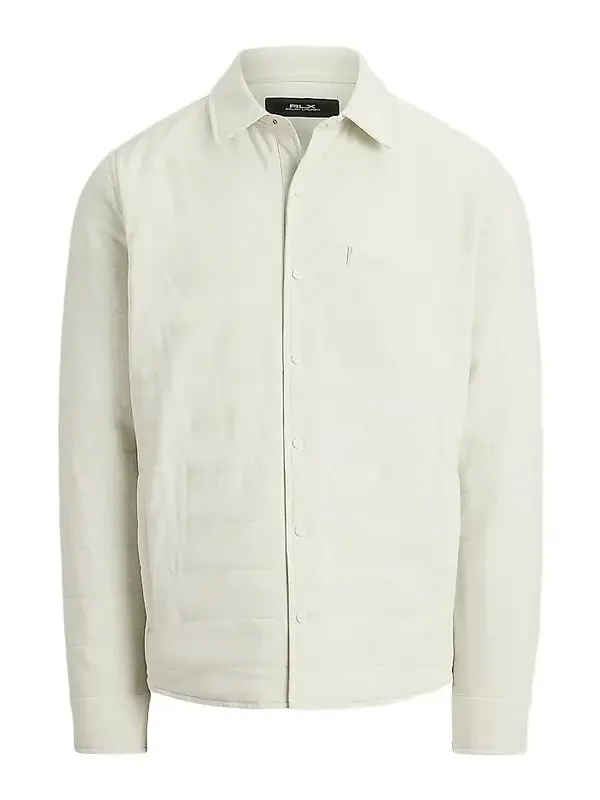 Men's Quilted Shirt Jacket