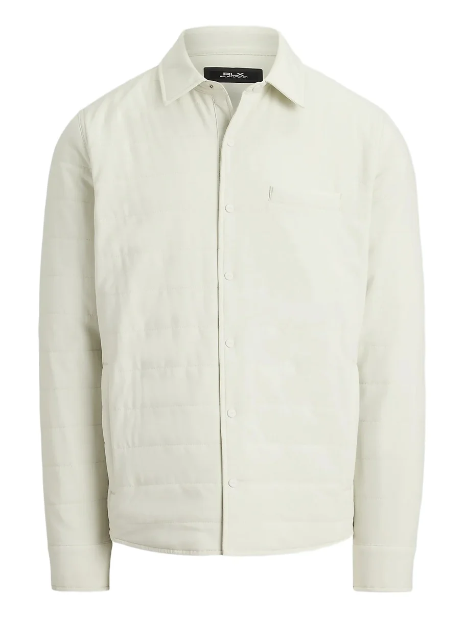 Men's Quilted Shirt Jacket
