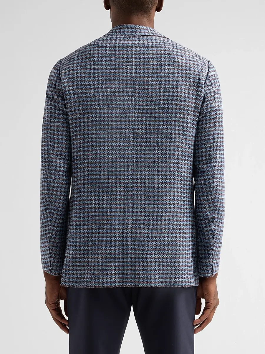 Sartorio Napoli Men's Houndstooth Wool-Blend Sport Coat | Thumbnail 3