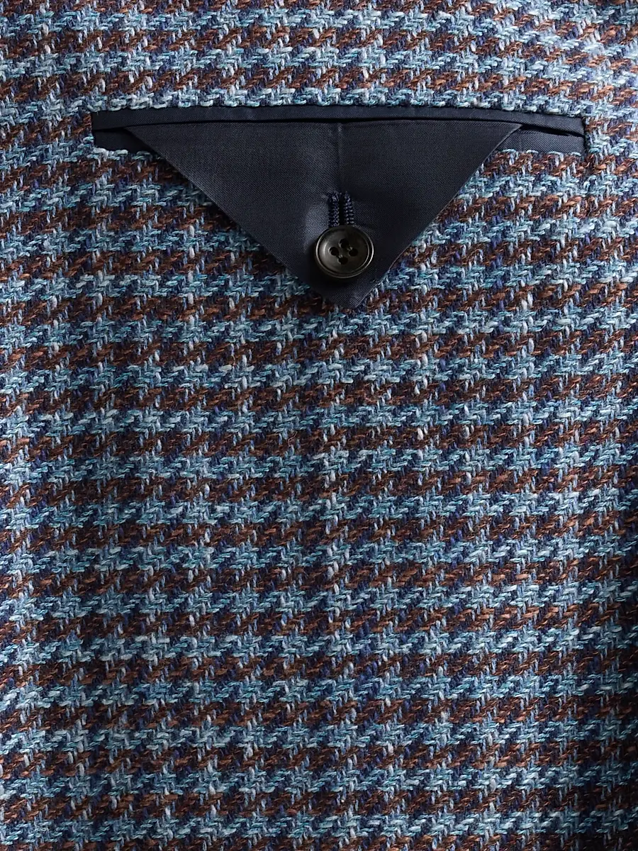 Sartorio Napoli Men's Houndstooth Wool-Blend Sport Coat | Thumbnail 6